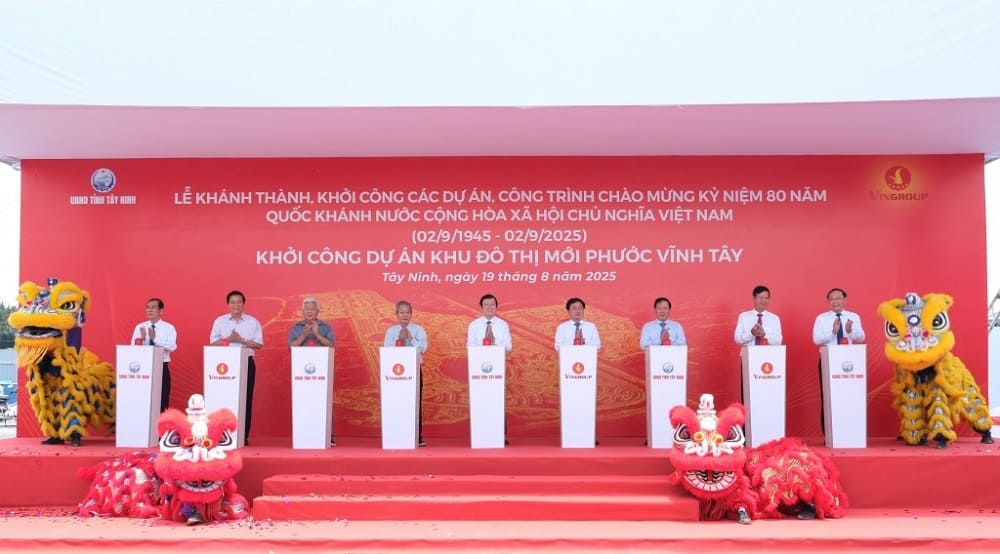 Lễ khởi công dự án Vinhomes Phước Vĩnh Tây
