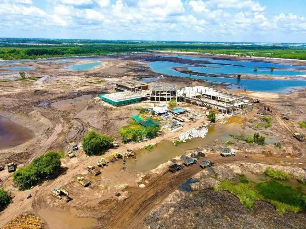 Toàn cảnh dự án nhìn từ trên cao