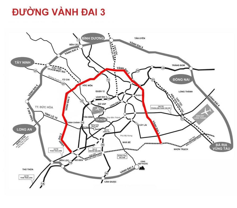 Dự án được thừa hưởng hệ thống giao thông phát triển